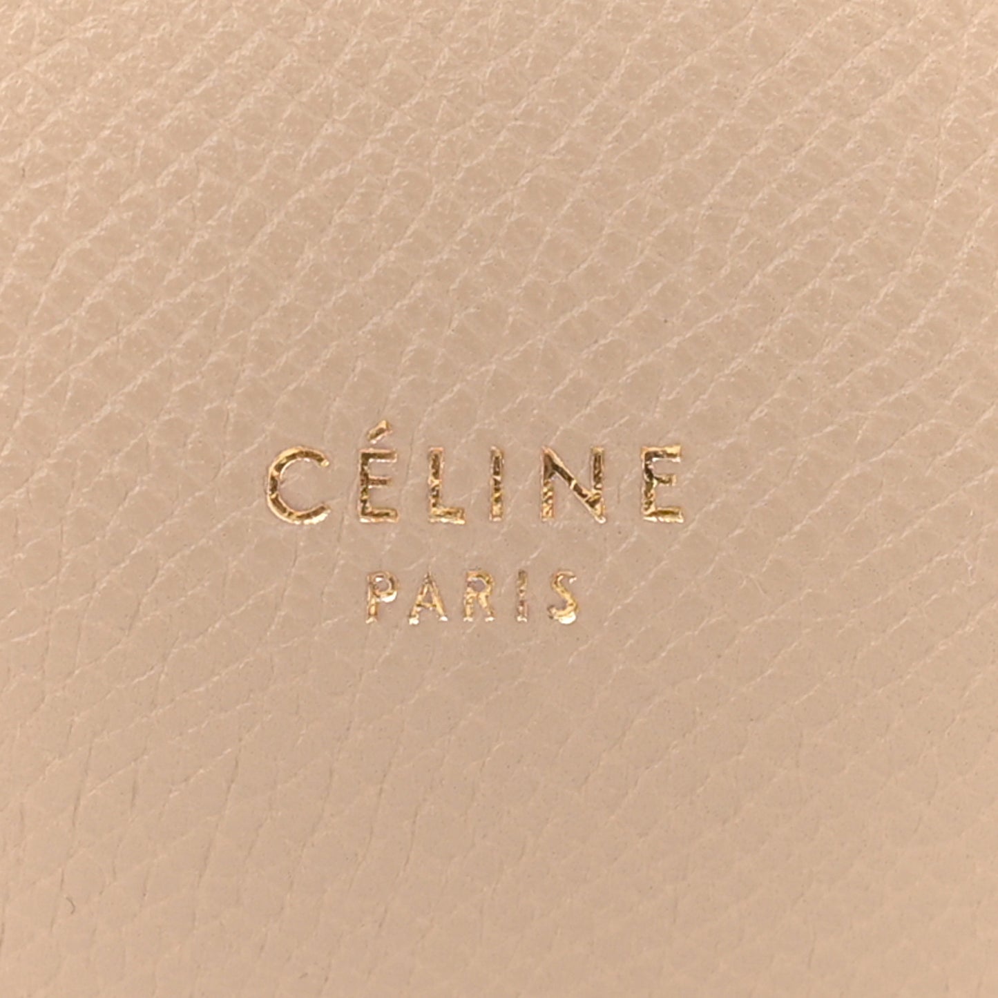 Grained Calfskin Mini Belt Bag Light Taupe