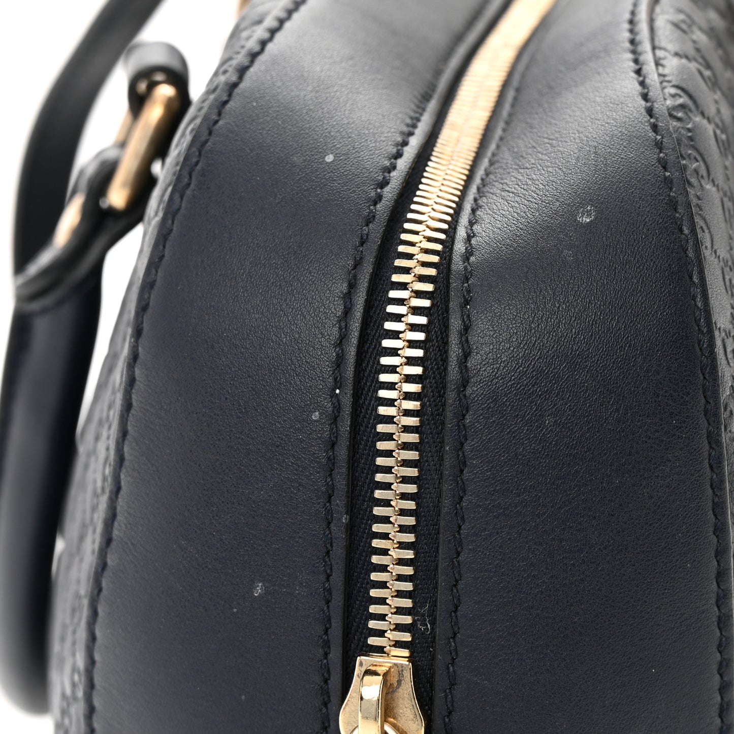 Microguccissima Medium Crossbody Bag Blue