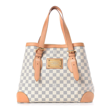 Louis Vuitton Damier Azur Hampstead MM 1 of 12