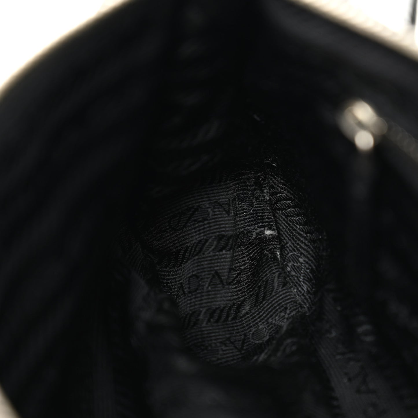 Tessuto Nylon Soft Calf Shoulder Bag Black Black