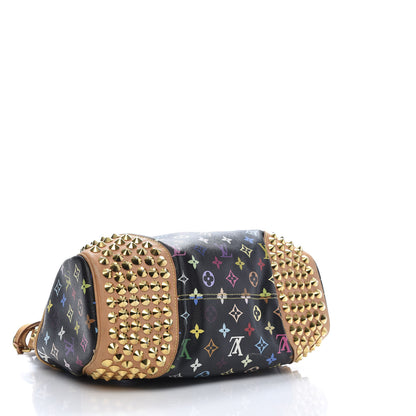 Louis Vuitton Monogram Multicolor Chrissie Black 4 of 14