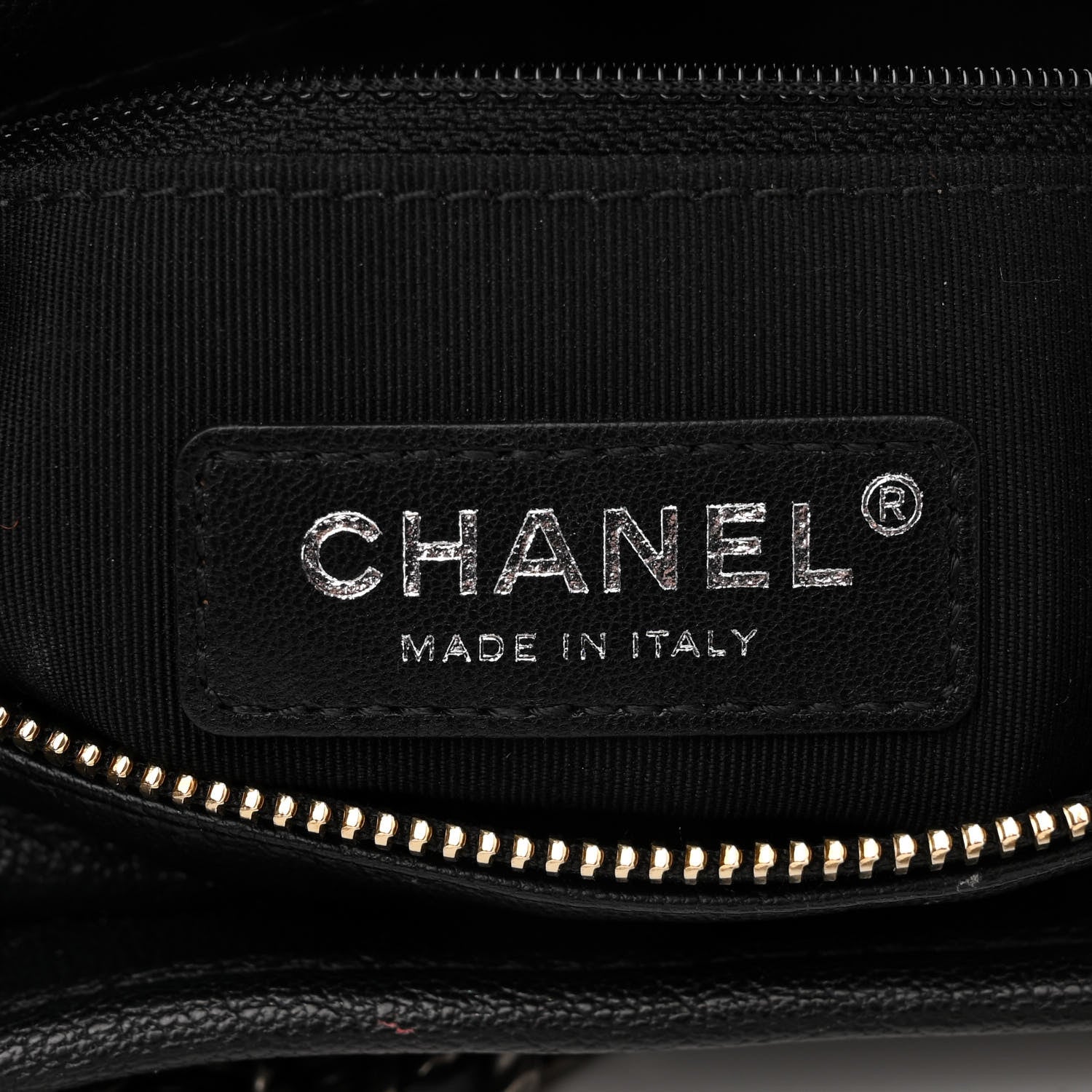 Chanel Patent Goatskin Quilted Small Gabrielle Hobo Black 6 of 11