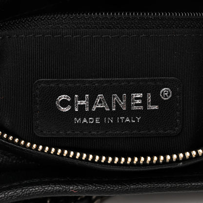 Chanel Patent Goatskin Quilted Small Gabrielle Hobo Black 6 of 11