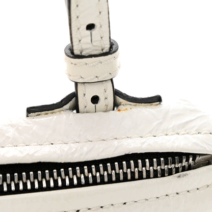 Givenchy Crinkled Patent Deerskin Mini Pandora White 19 of 19