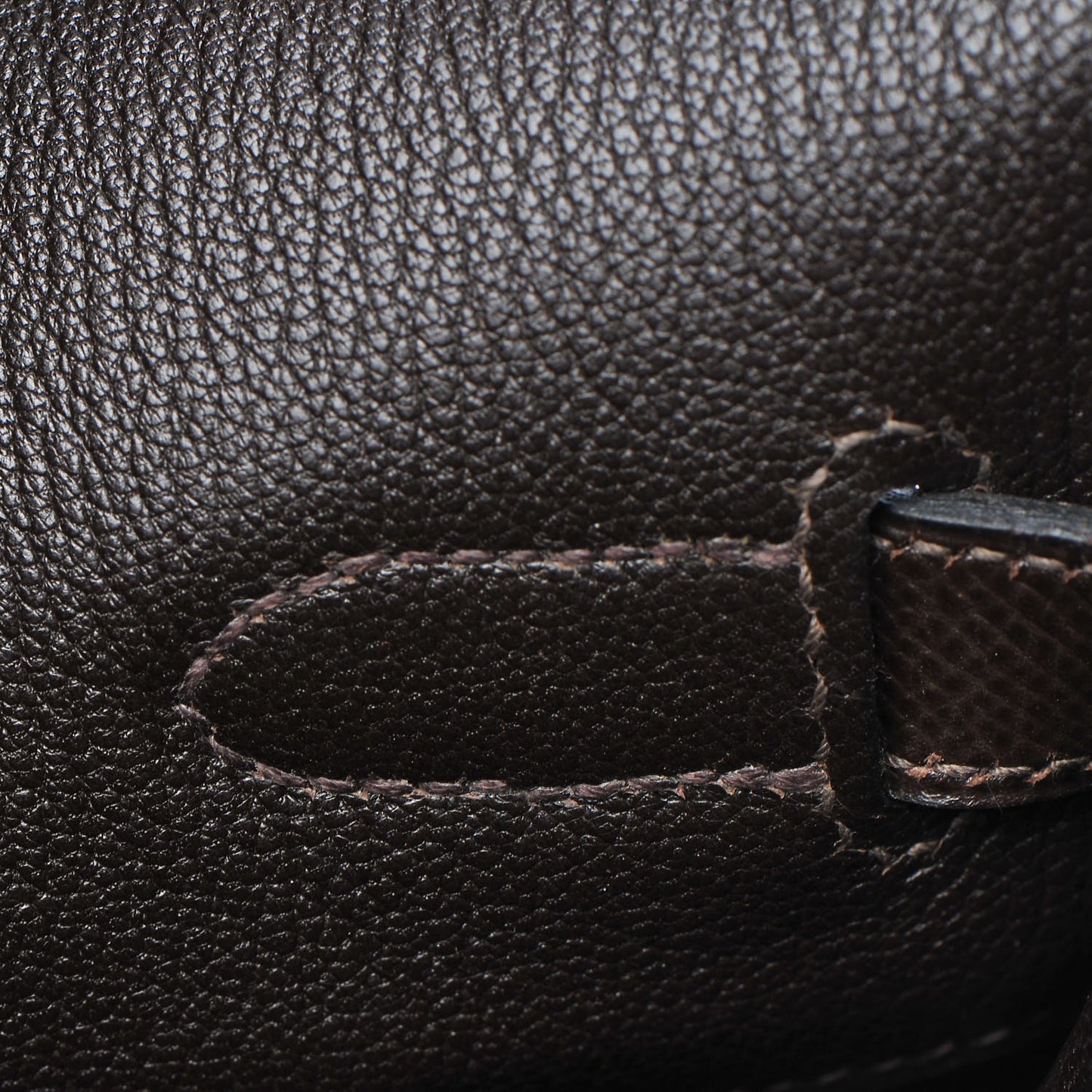 Courchevel Birkin 35 Chocolate