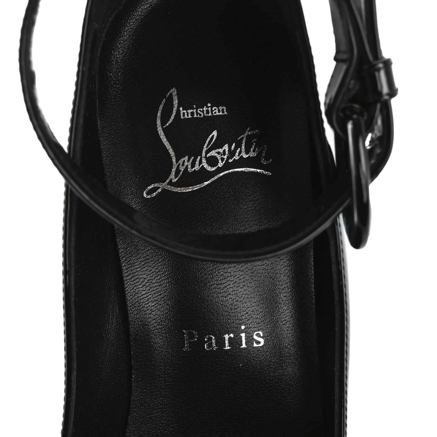 Patent Movida Strap Jane 130 Platform Pumps 36 Black