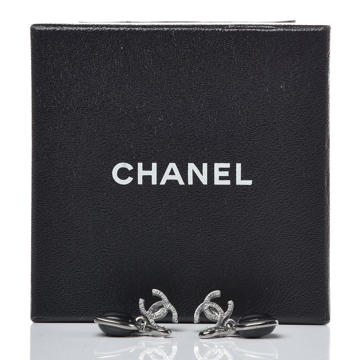 Crystal Mini Timeless CC Earrings Silver