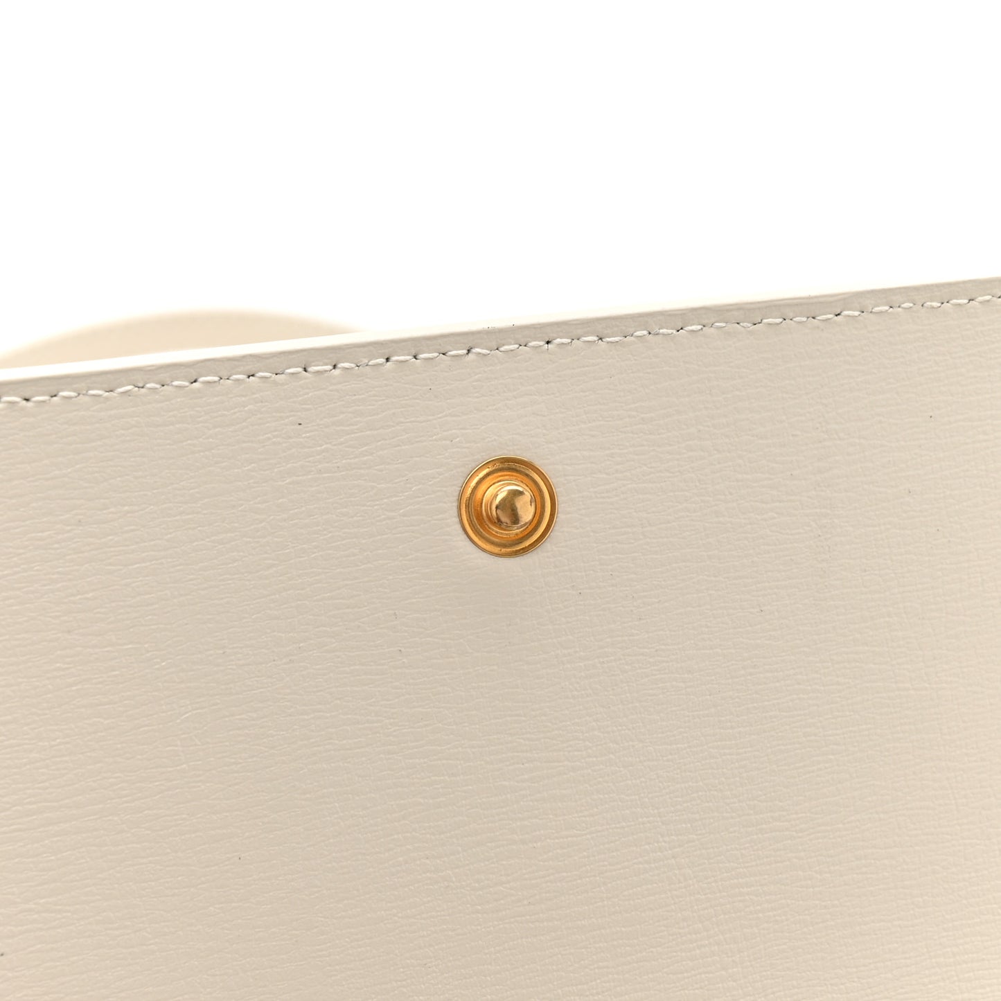 Smooth Calfskin Monogram Phone Holder Crossbody Crema Soft