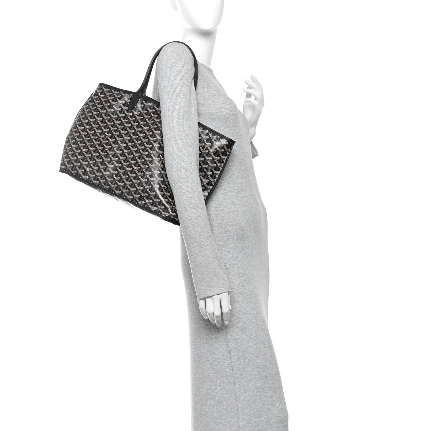 Goyard Goyardine Reversible Anjou PM Black 2 of 10
