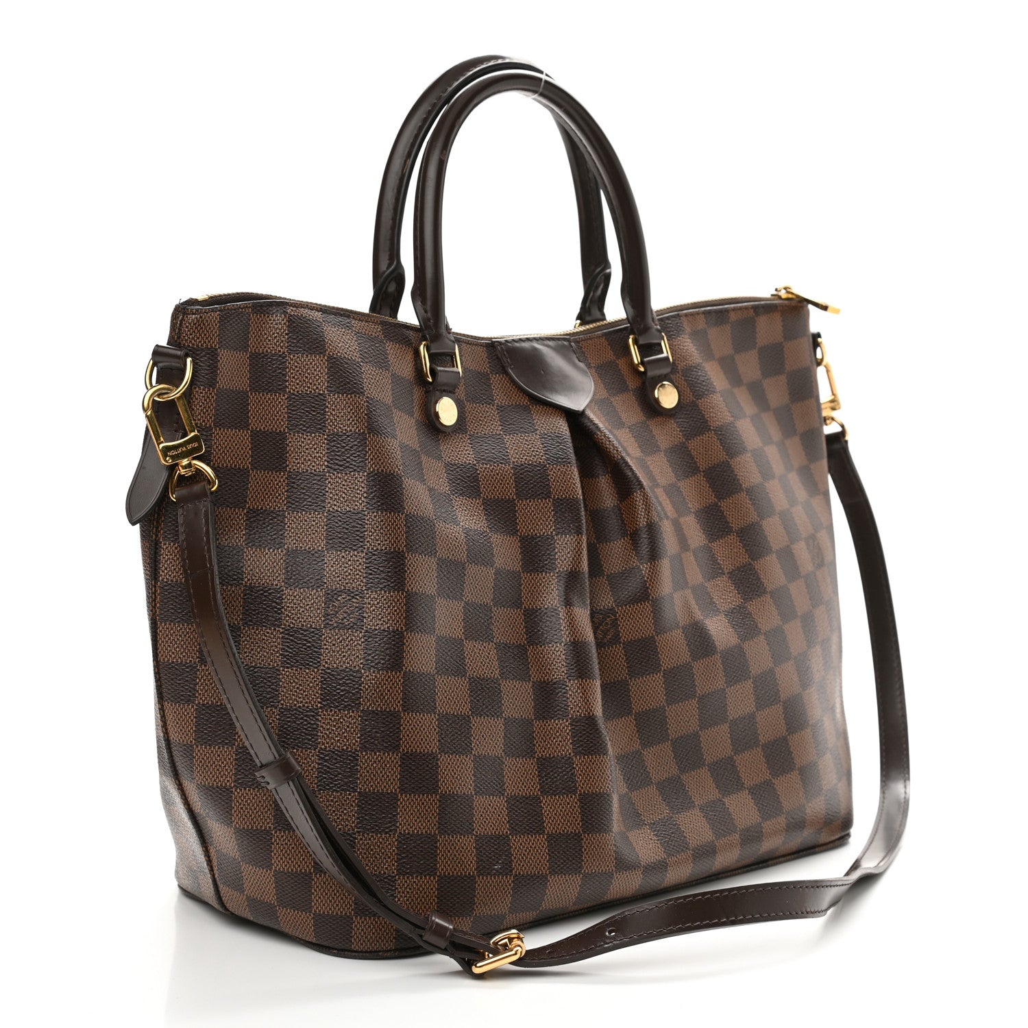 Louis Vuitton Damier Ebene Siena GM 3 of 14