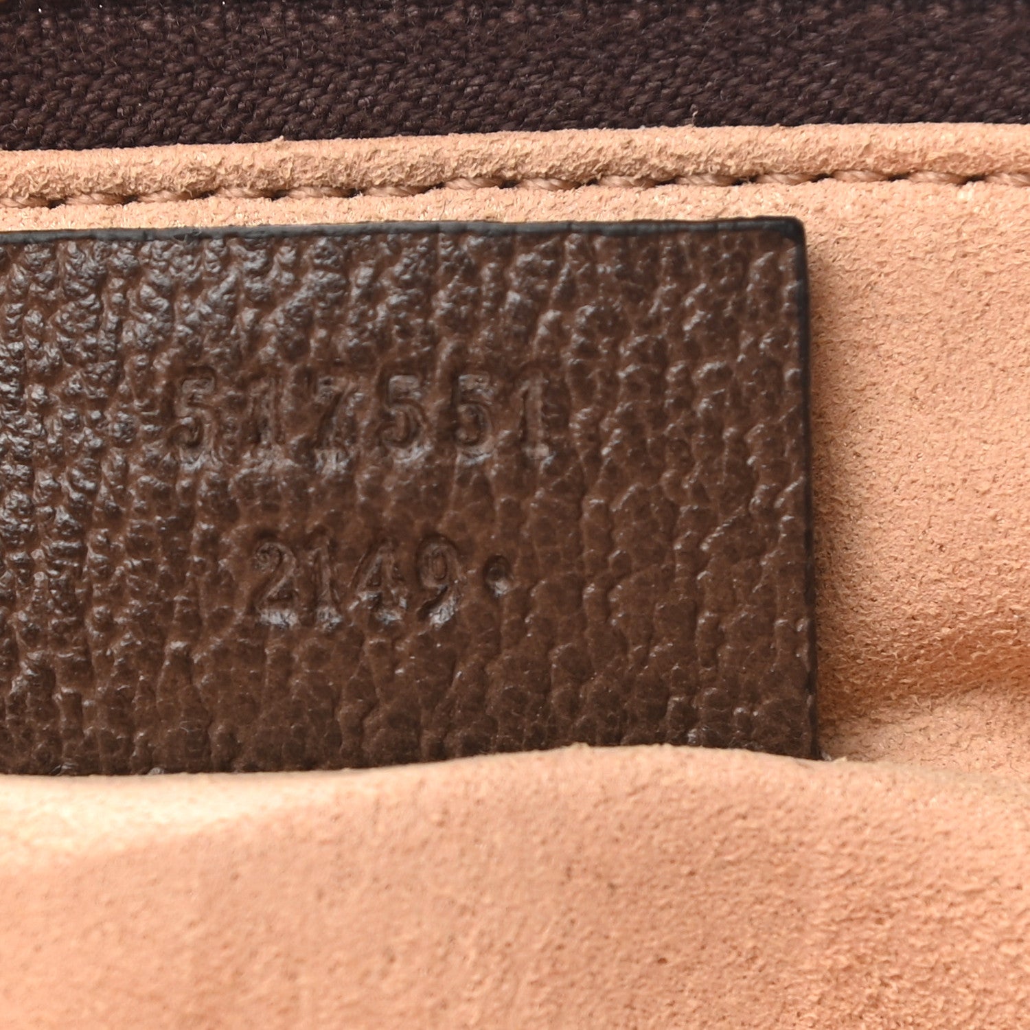 Gucci GG Supreme Monogram Large Ophidia Pouch Clutch Brown 7 of 11
