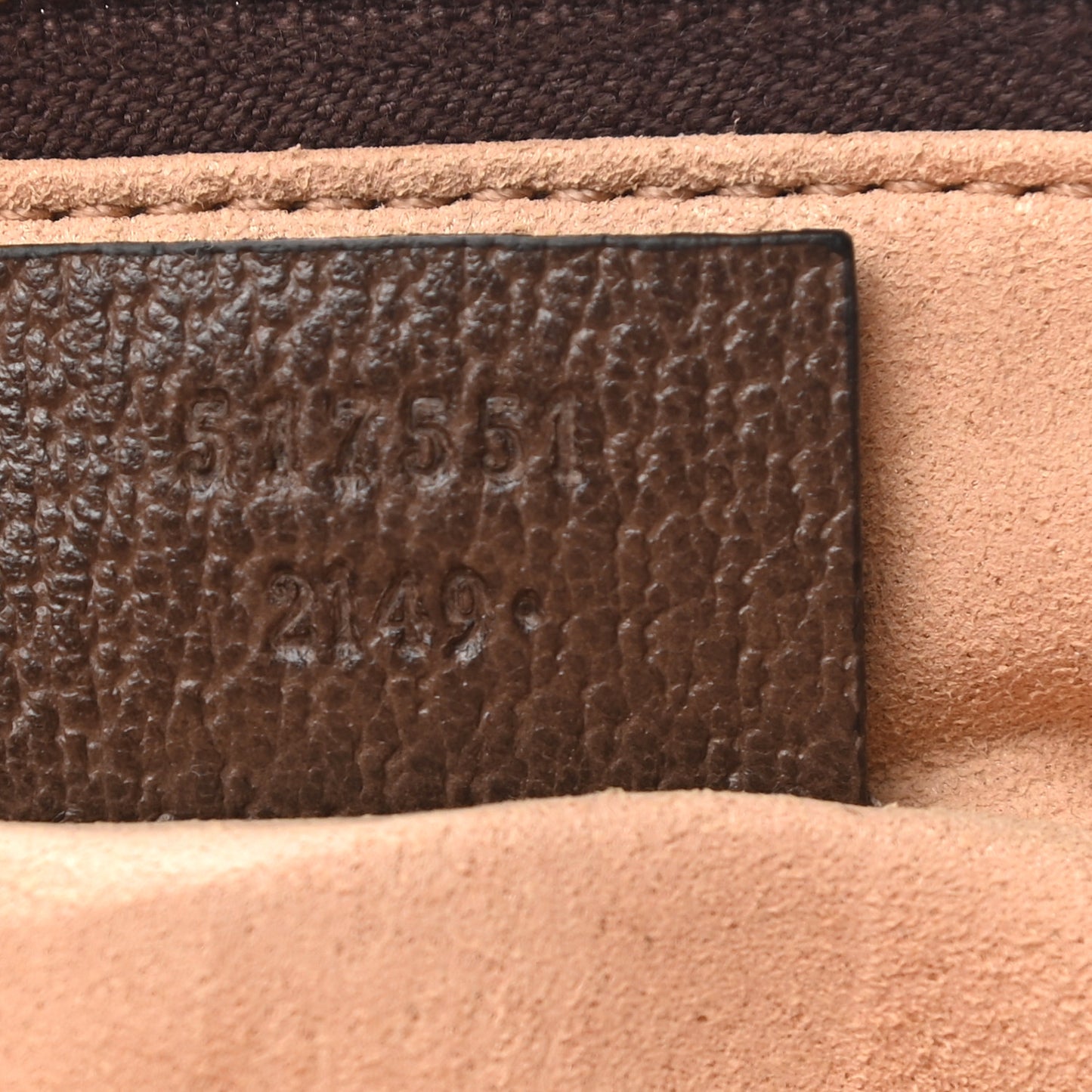 GG Supreme Monogram Large Ophidia Pouch Clutch Brown