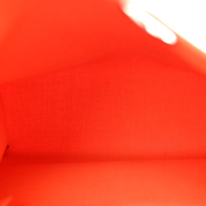 Hermes Toile Vache Hunter Herbag Zip 31 PM Orange 6 of 12