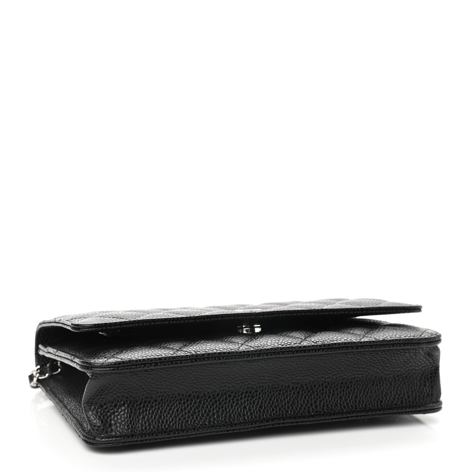 Chanel Caviar Quilted Wallet On Chain WOC Black 4 of 10