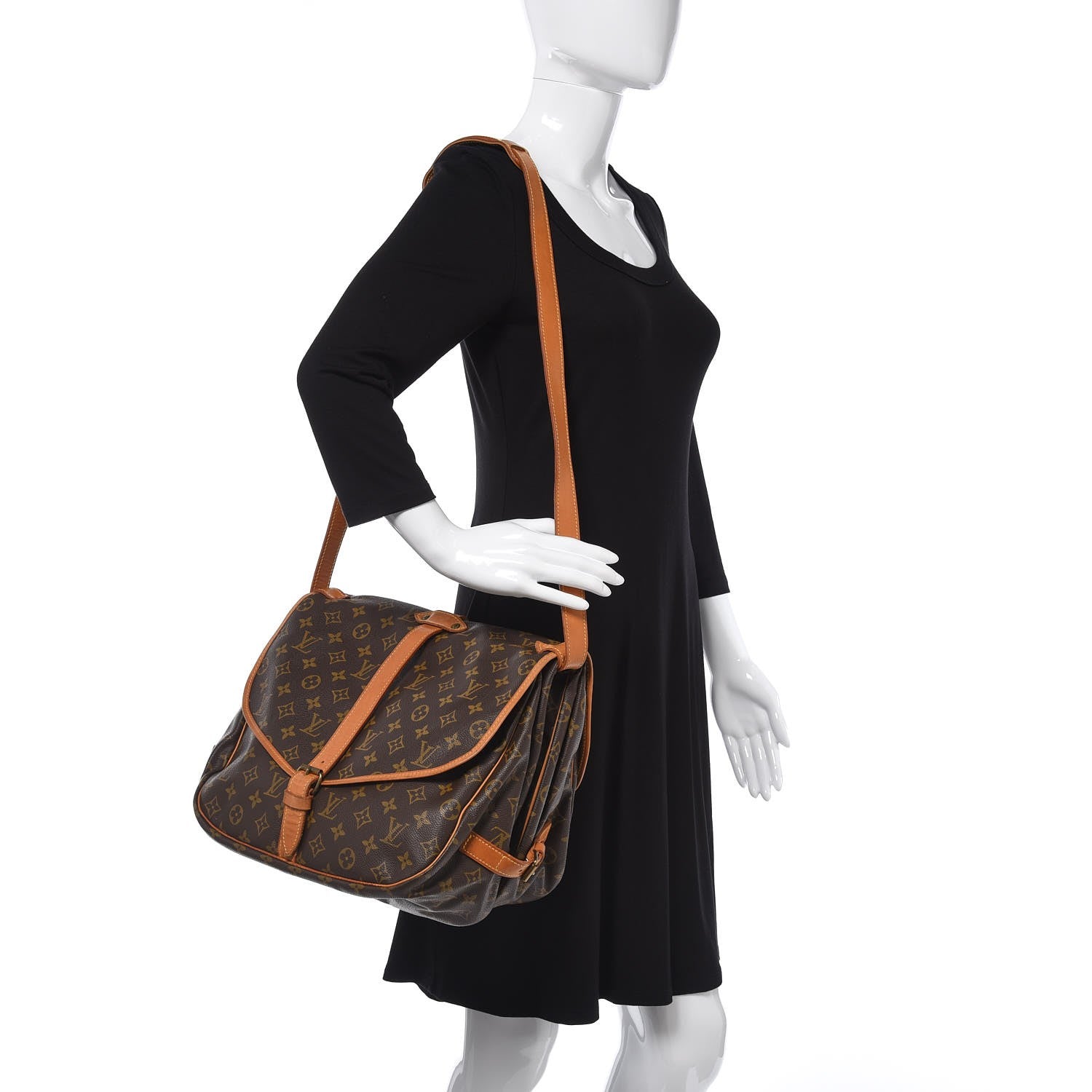 Louis Vuitton Monogram Saumur 35 2 of 11