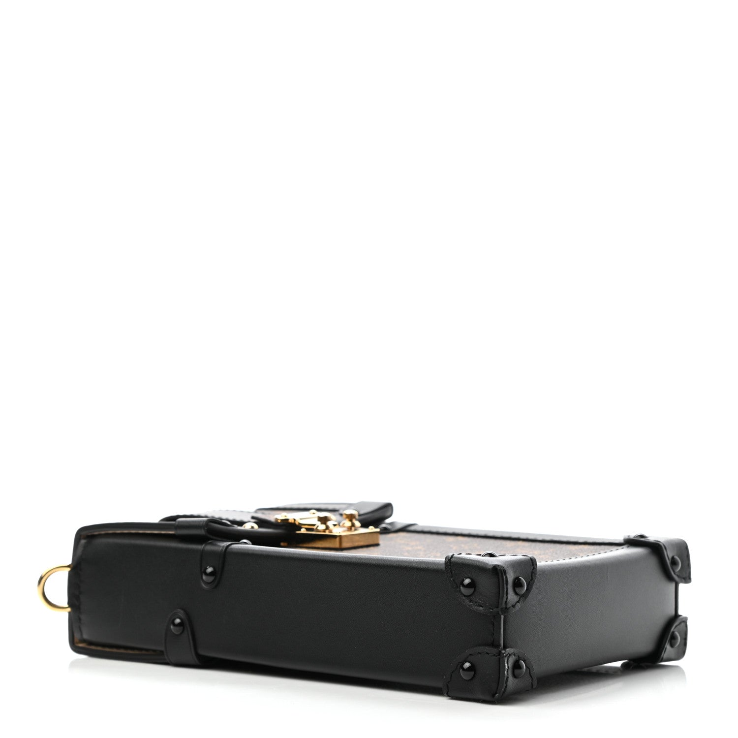 Louis Vuitton Monogram Pochette Trunk Verticale Black 3 of 8