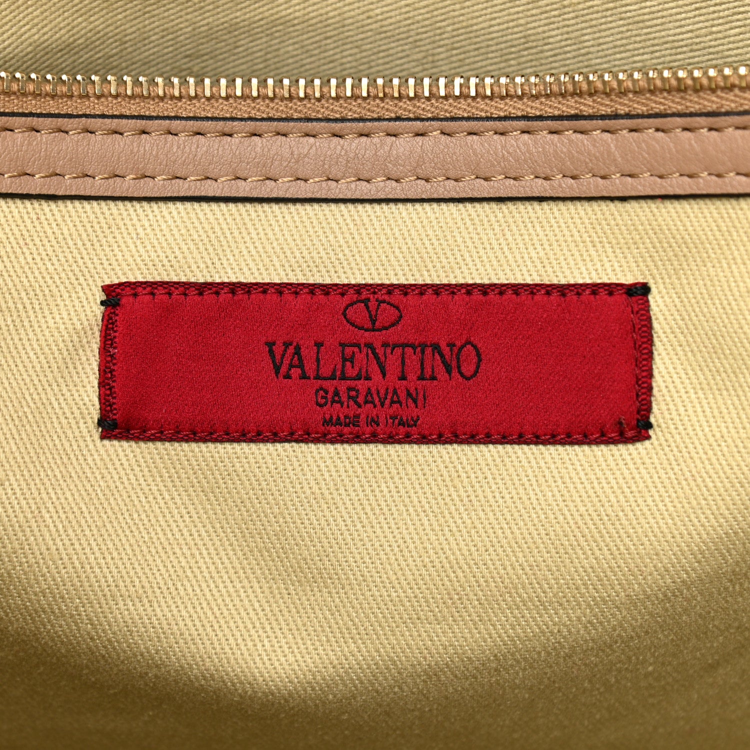 Valentino Garavani Vitello Rockstud Dome Shopper Alpaca 6 of 15