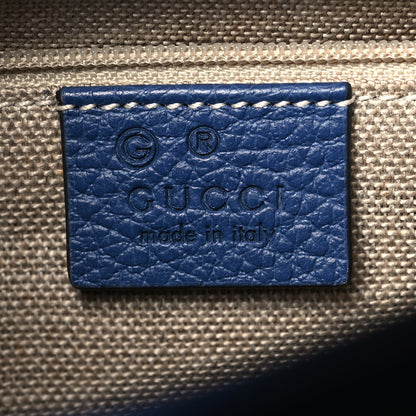 Gucci Dollar Calfskin Interlocking G Top Handle Shoulder Bag Caspian 7 of 11