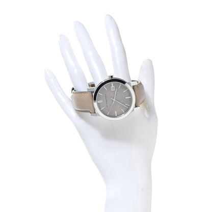 Burberry Stainless Steel Calfskin 38mm The City Quartz Watch Beige BU9010 2 of 7
