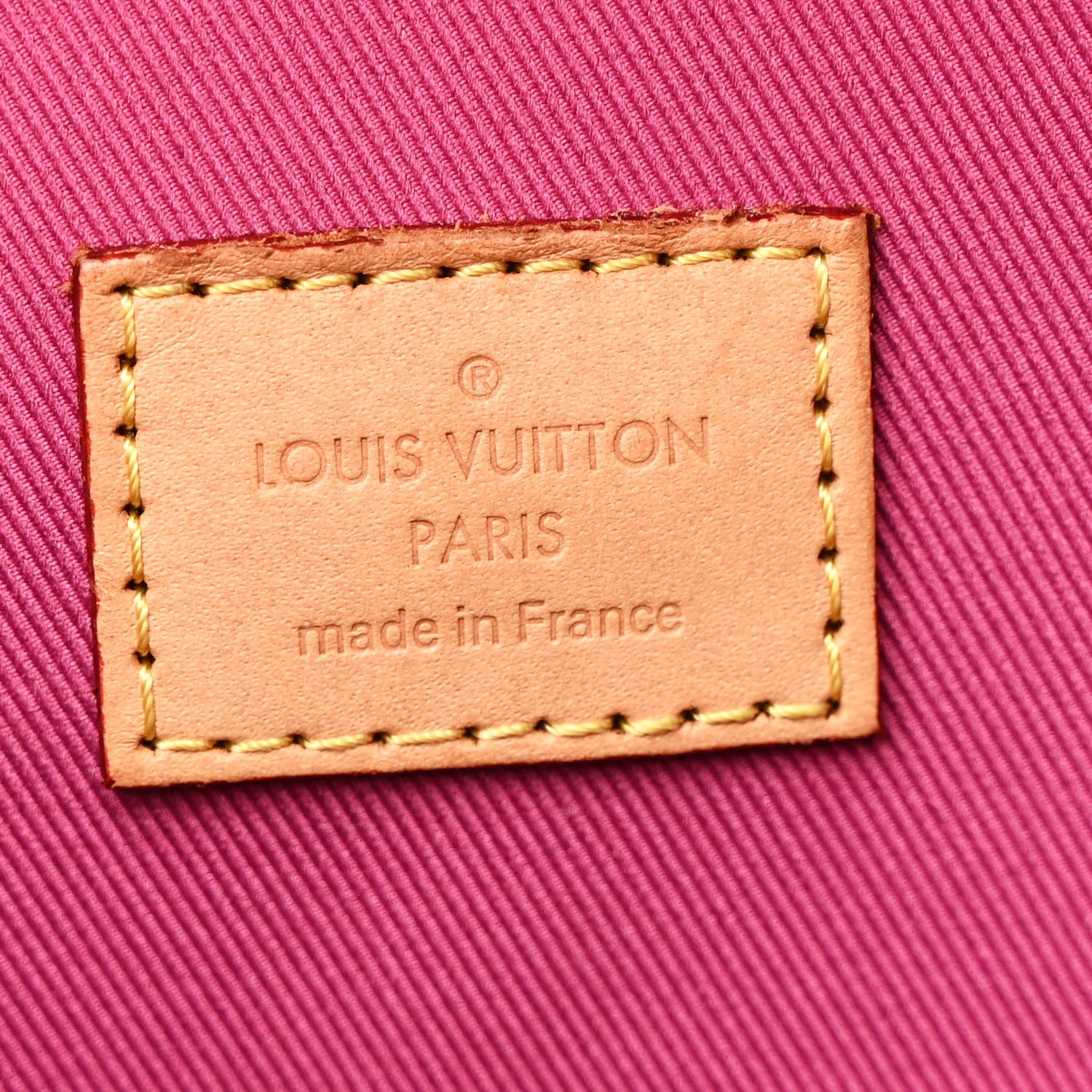 Louis Vuitton Monogram Cluny BB Bordeaux Fuchsia 6 of 9