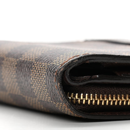 Louis Vuitton Damier Ebene Zippe Zipped Compact Wallet 7 of 9