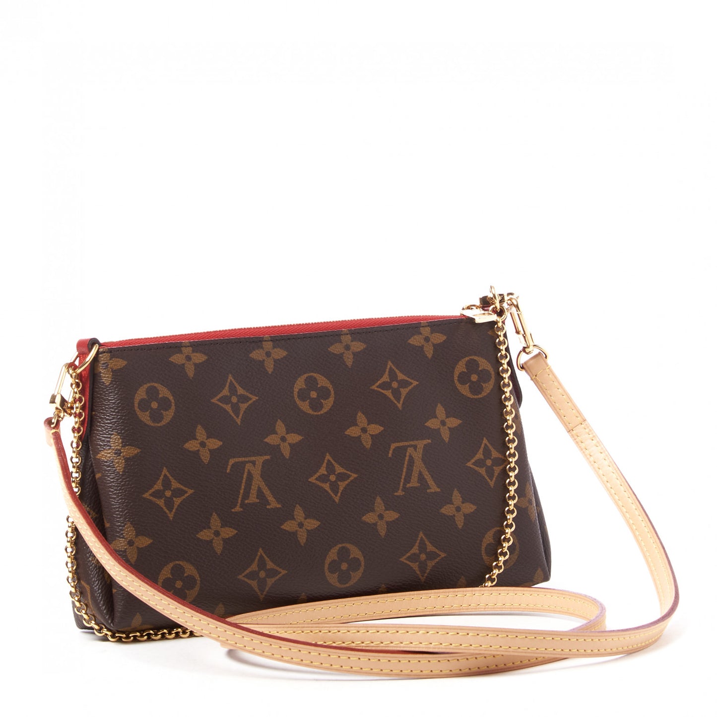 Monogram Pallas Clutch Cherry