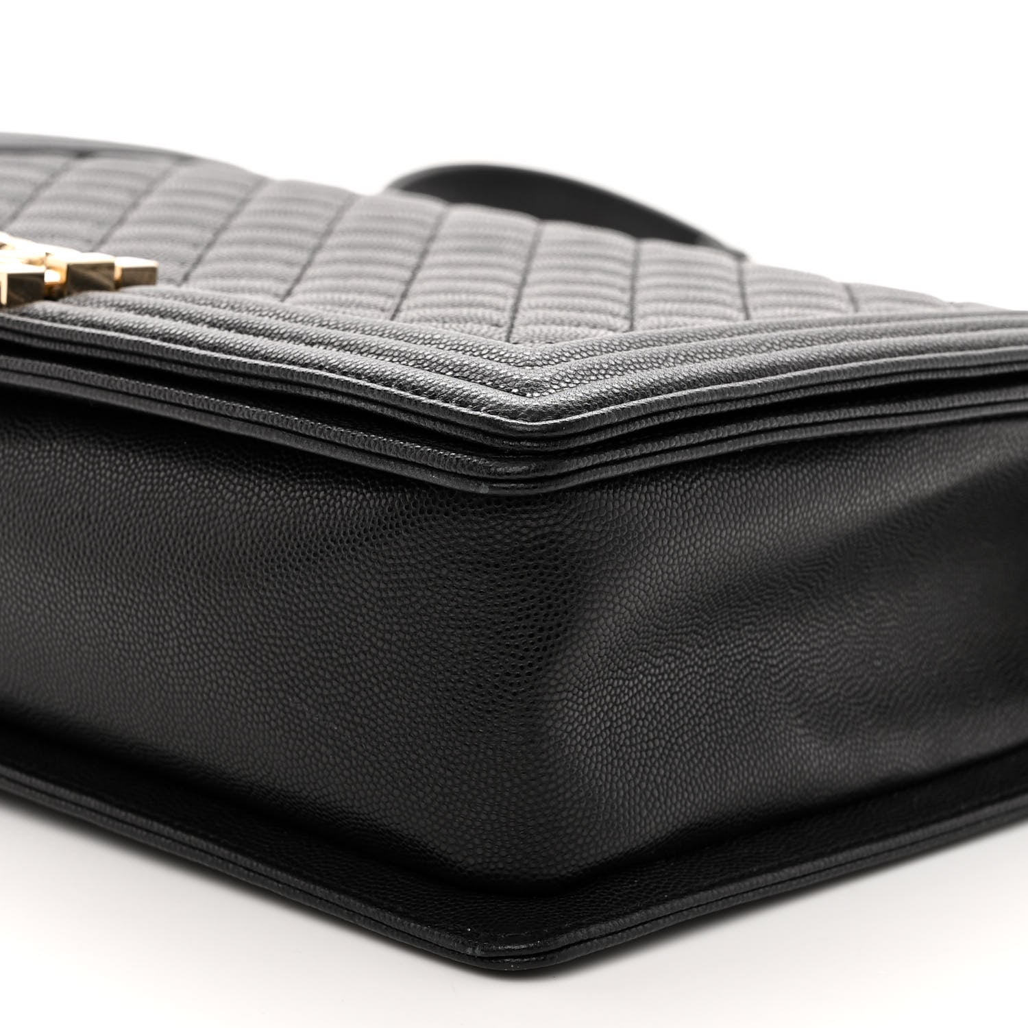 Chanel Caviar Quilted Large Boy Flap Black 9 of 9