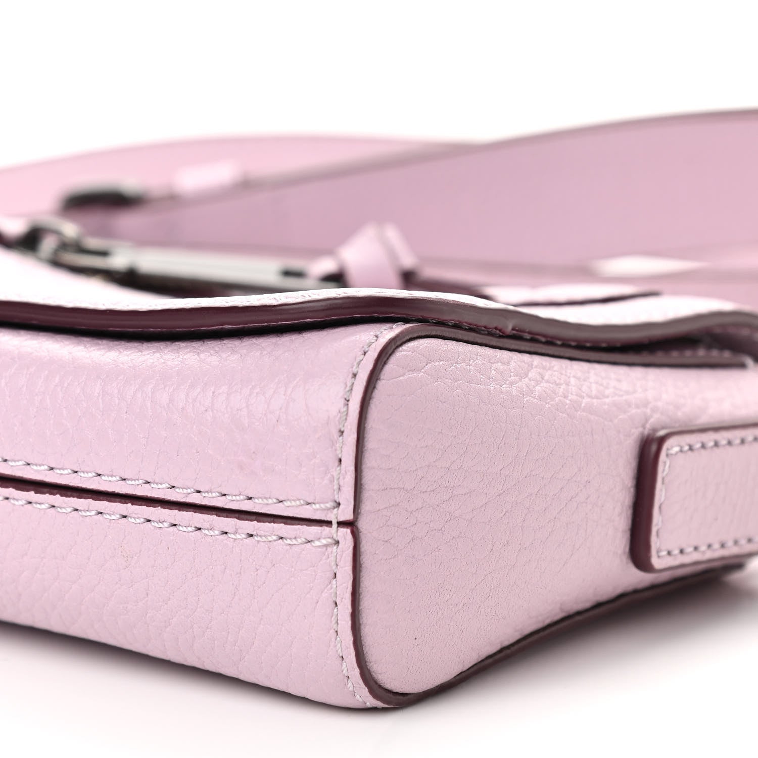 Marc Jacobs Pebbled Calfskin Recruit Crossbody Purple 10 of 12