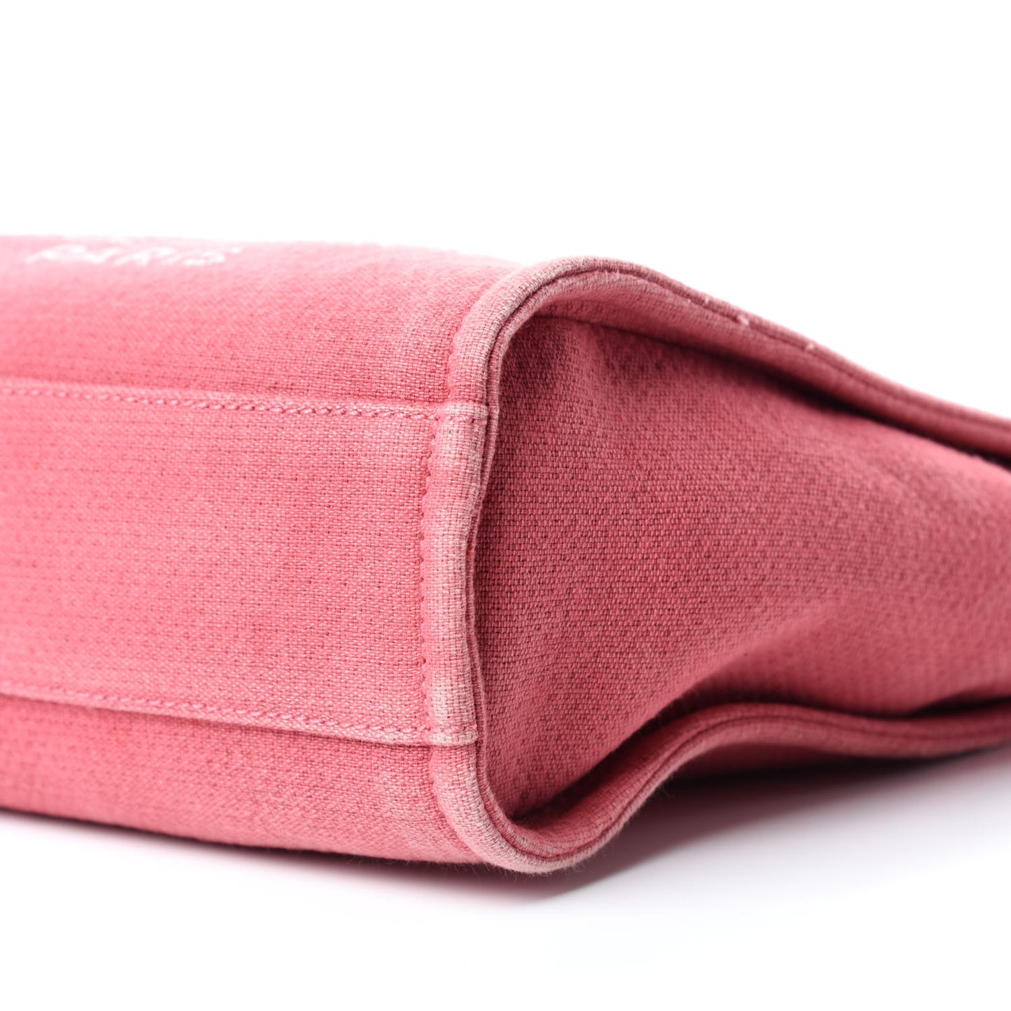 Canvas Mini Deauville Tote Red