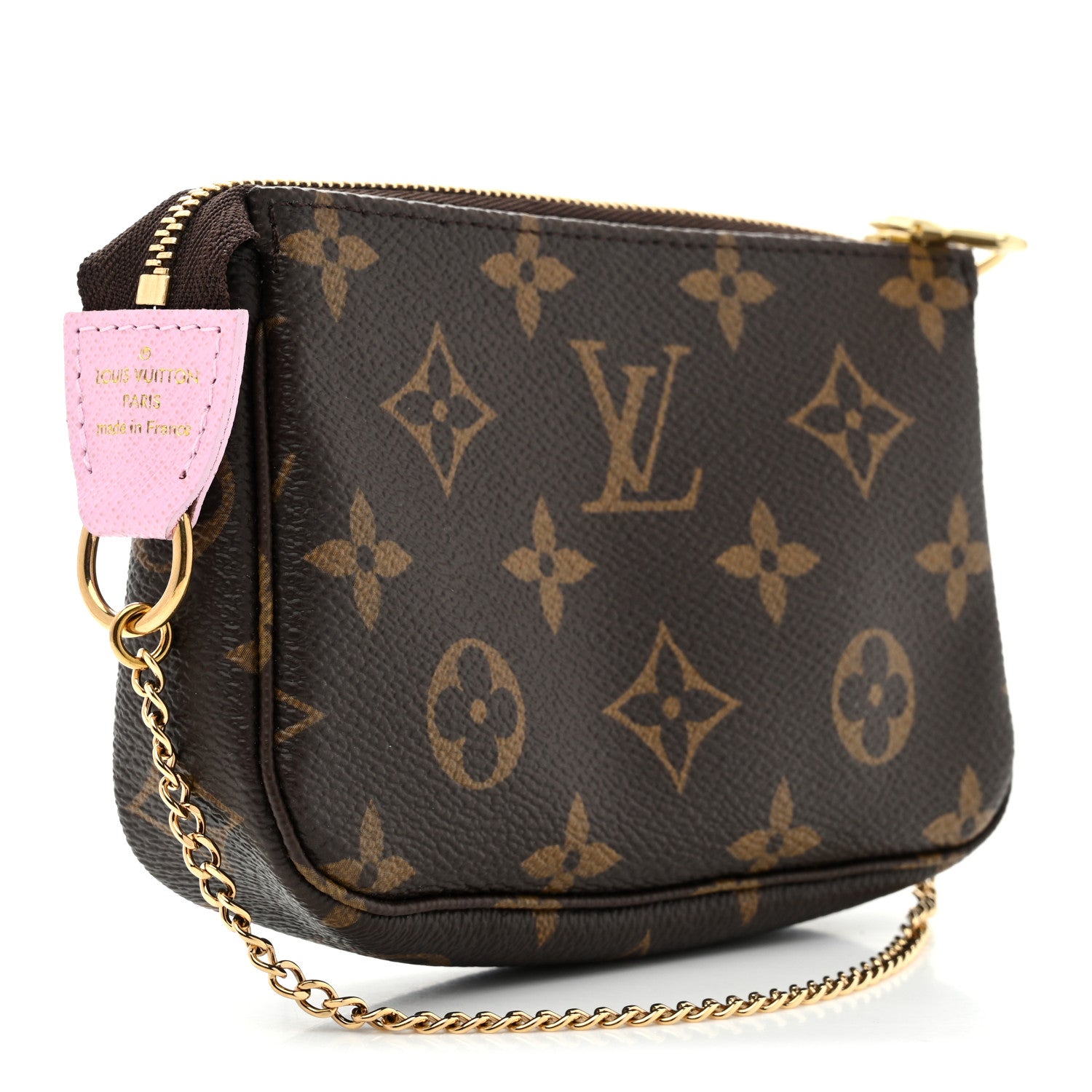 Louis Vuitton Monogram 2021 Christmas Animation Japanese Garden Mini Pochette Accessories Wisteria Pink 3 of 8