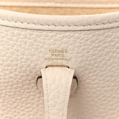 Hermes Taurillon Clemence Amazone Evelyne TPM Nata Craie 6 of 10