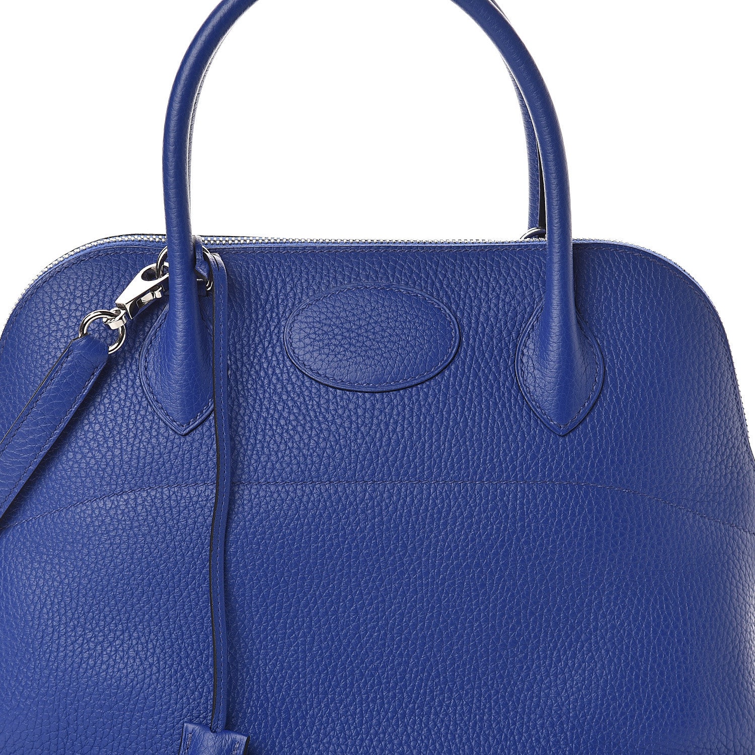 Hermes Taurillon Clemence Bolide 31 Bleu Electrique 6 of 9