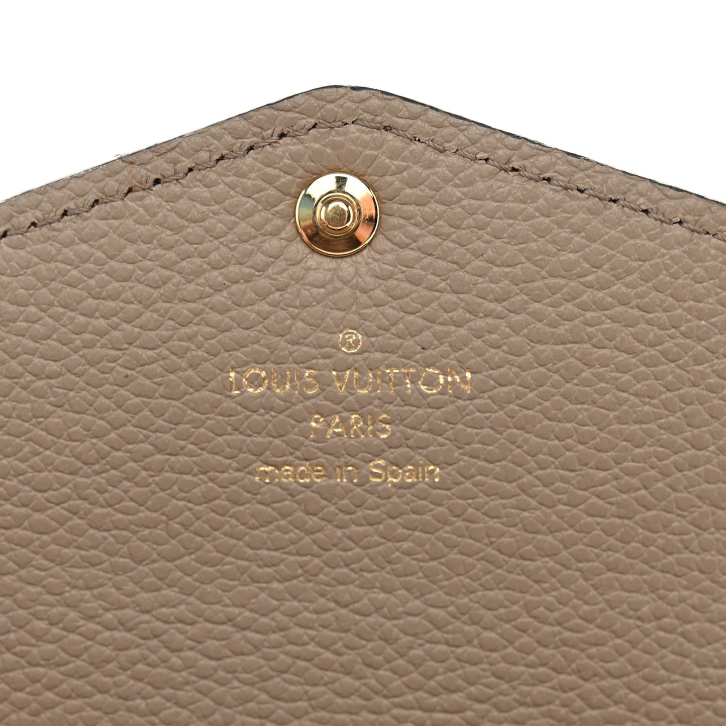 Empreinte Monogram Giant Sarah Wallet Tourterelle Creme