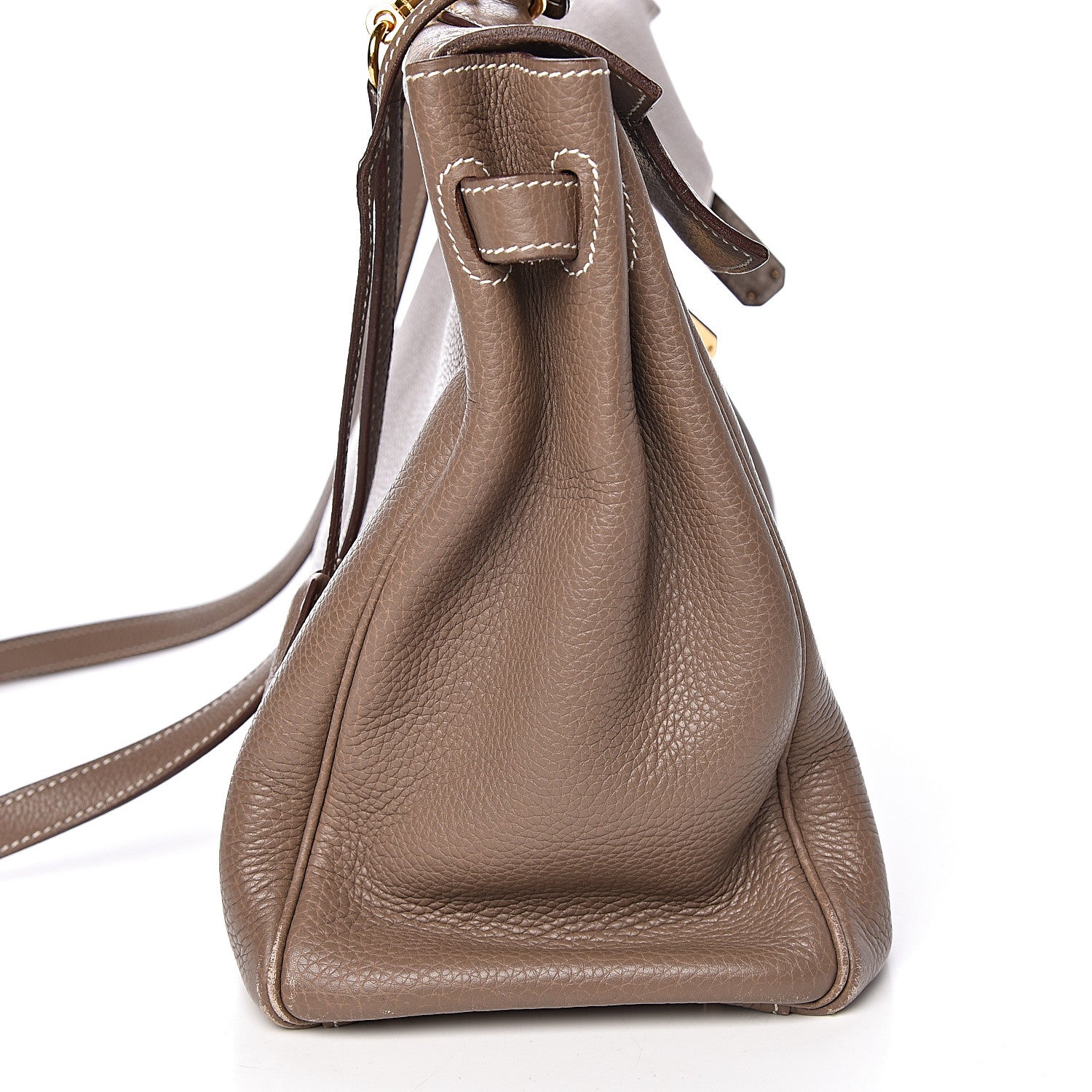 Hermes Taurillon Clemence Kelly Retourne 35 Etoupe 22 of 22