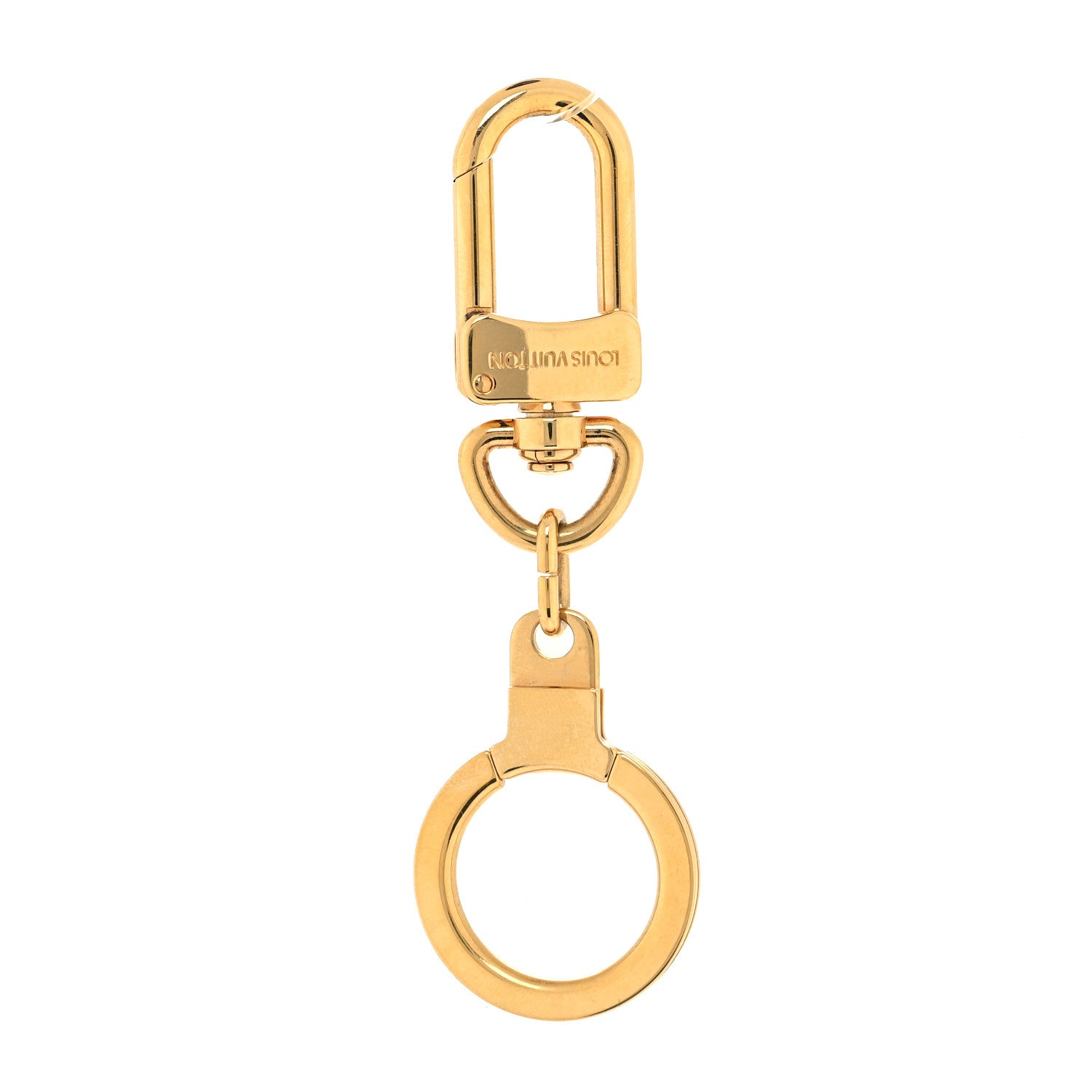 Louis Vuitton Pochette Extender Key Ring Gold 1 of 4