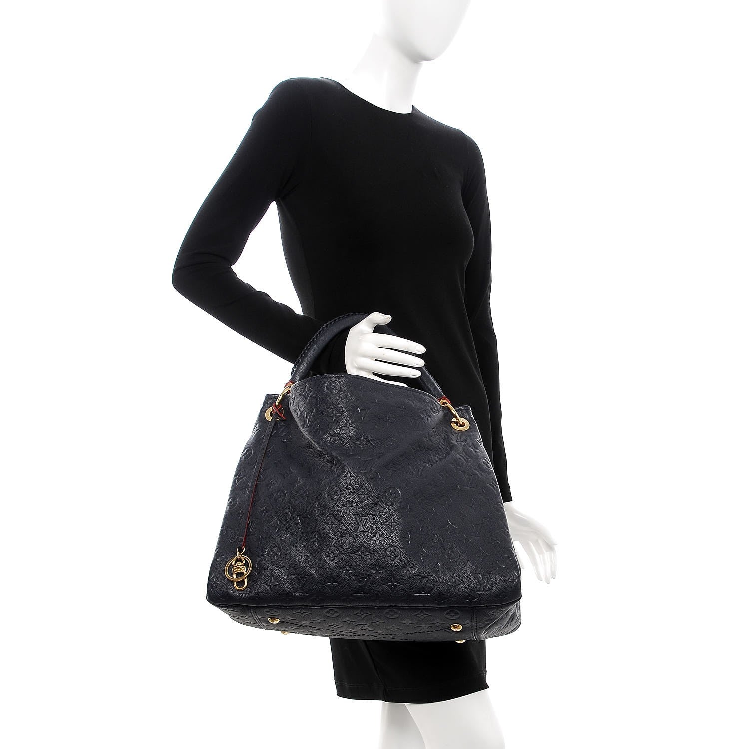 Louis Vuitton Empreinte Artsy MM Marine Rouge 2 of 9