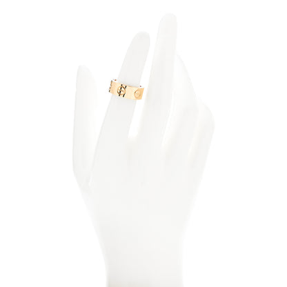 Cartier 18K Yellow Gold 7mm Astro LOVE Ring 47 4.25 2 of 6