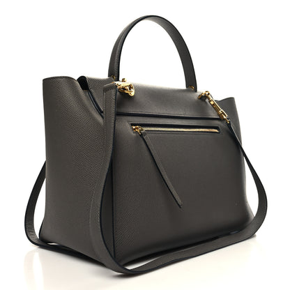 Celine Grained Calfskin Mini Belt Bag Grey 3 of 11