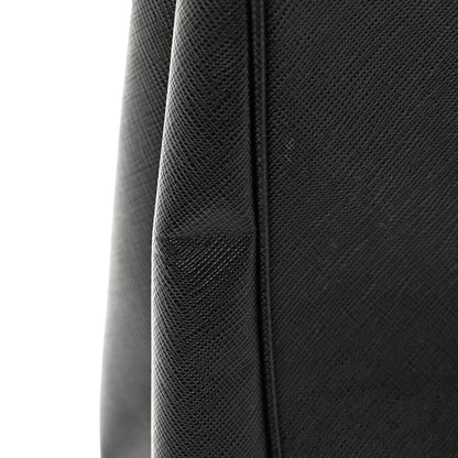 Prada Saffiano Lux Medium Double Zip Tote Black 21 of 21