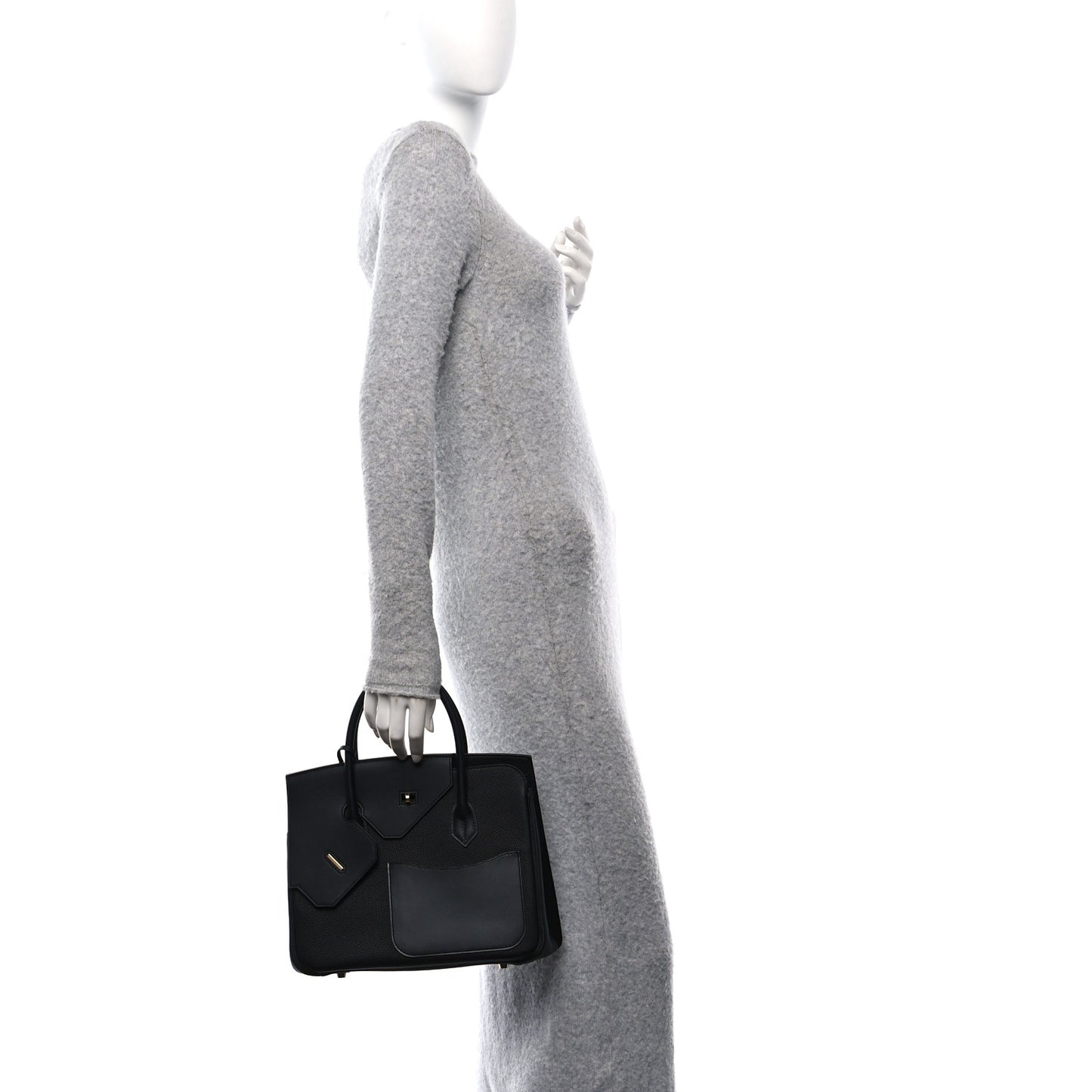 Togo Swift Birkin En Desordre Sellier 30 Black