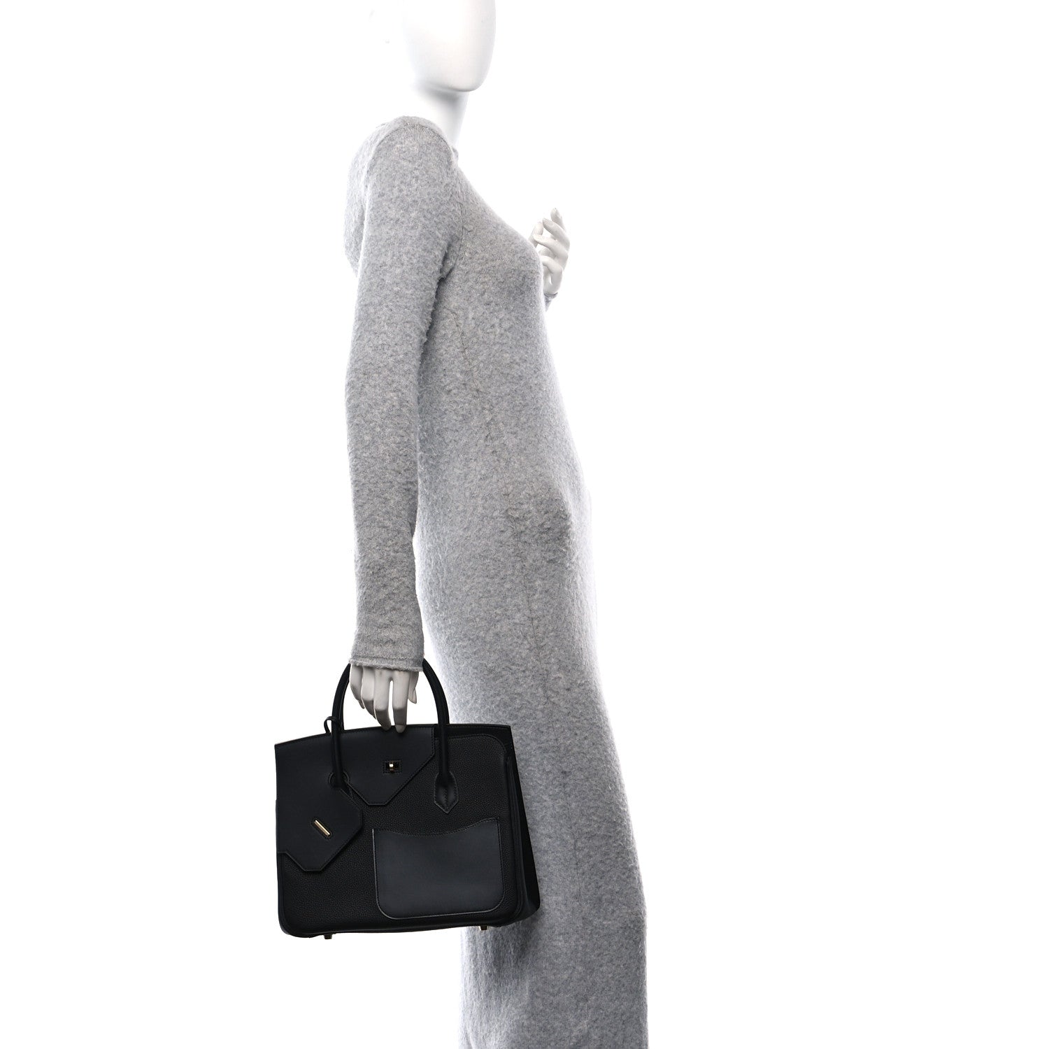 Hermes Togo Swift Birkin En Desordre Sellier 30 Black 3 of 9