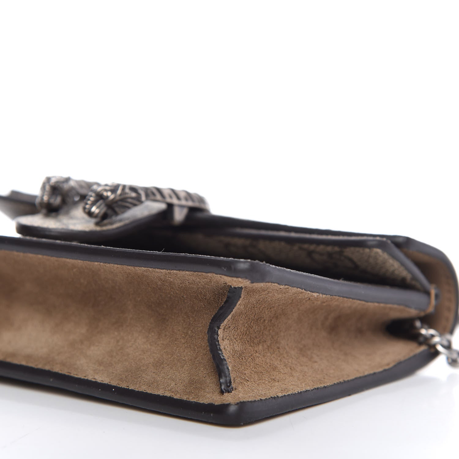 Gucci GG Supreme Monogram Super Mini Dionysus Shoulder Bag Taupe 7 of 9