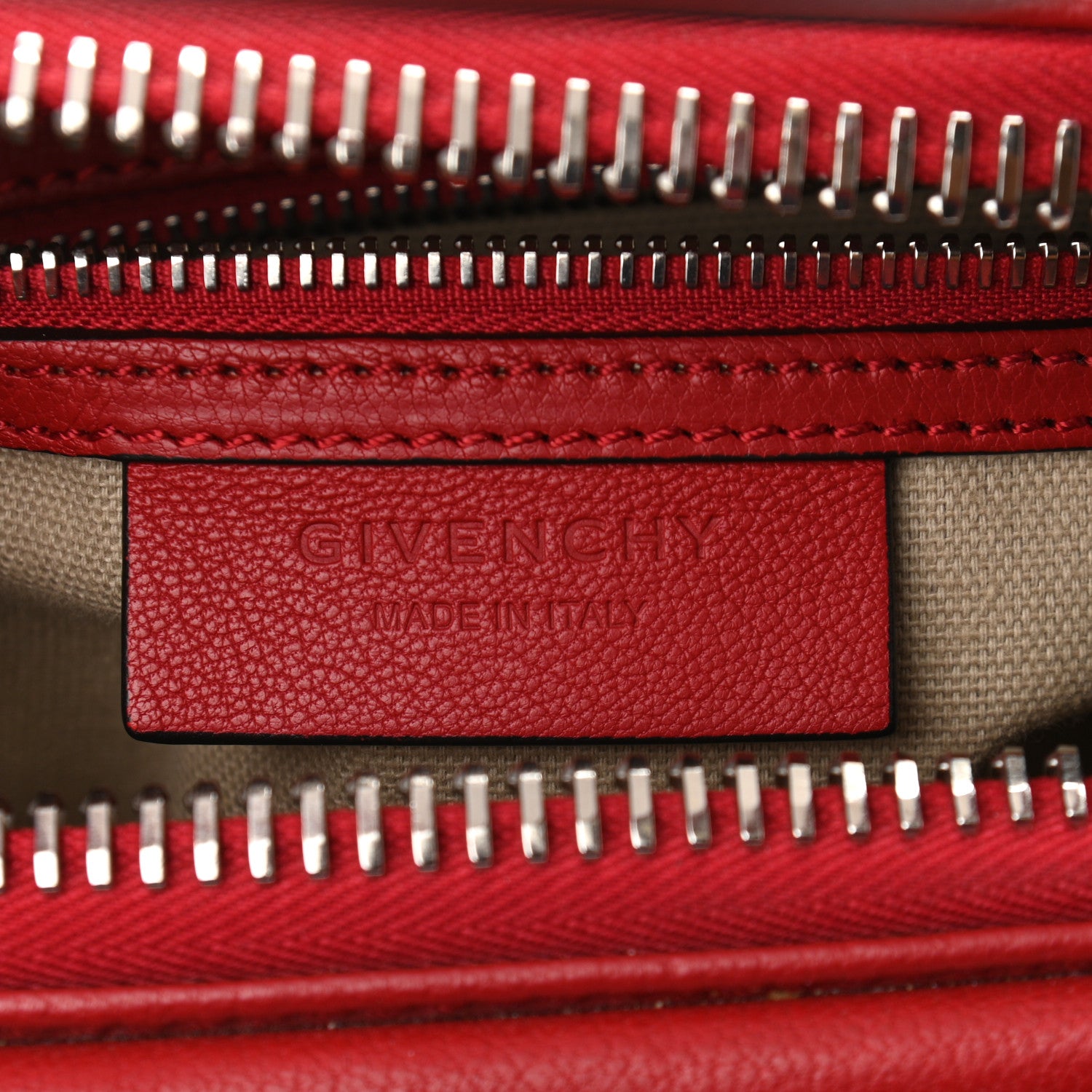 Givenchy Sugar Goatskin Small Antigona Vermillon 6 of 11