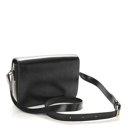 Celine Shiny Calfskin Medium Triomphe Black 3 of 9