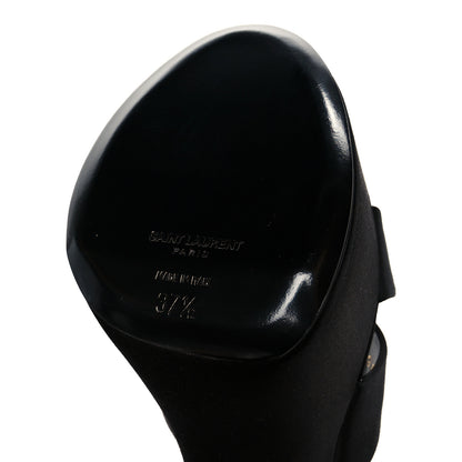 Saint Laurent Raso Regale Jota 85 Heaven Platform Sandals 37.5 Black 8 of 9