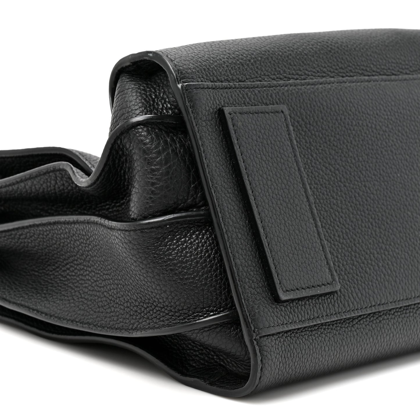 Grained Calfskin Small Supple Sac De Jour Black