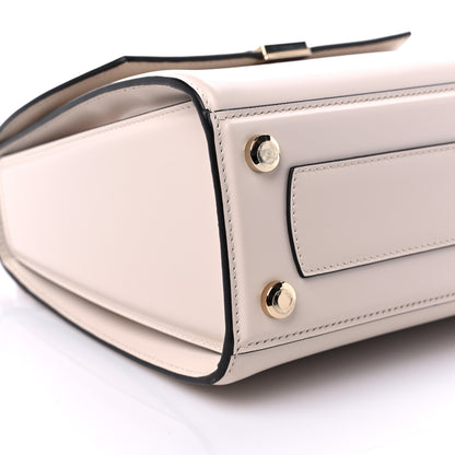 Salvatore Ferragamo Smooth Calfskin Small Boxyz Bone 7 of 9