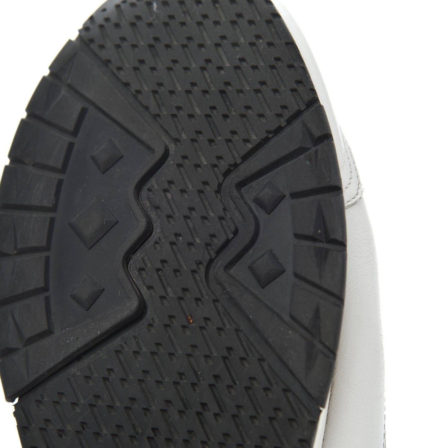 Calfskin Womens Trail Sneakers 39.5 White