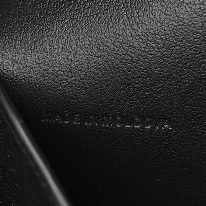 Burberry Calfskin Mini Vintage Check Note Bag Black 7 of 12