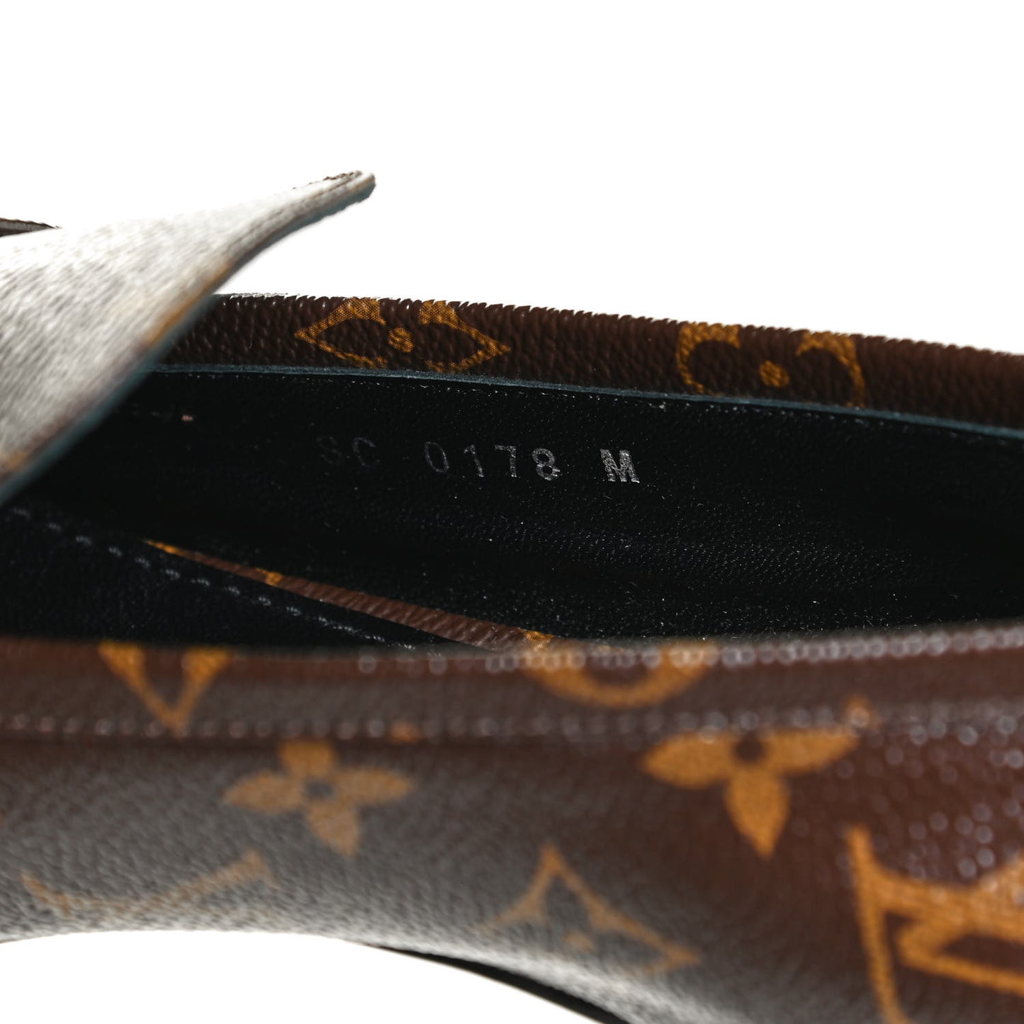 Monogram Upper Case Flat Loafer 38